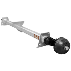 KNOTT VGB15MV gebremste Achse für Anhänger/Träger 1550 kg 1616 mm 2110 mm 5x112