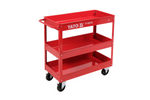 YATO YT-55210 Werkstattwagen, 3-stufig, Werkstattschrank, 130 kg, 79,5 x 79 x 37 cm