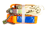 UNITRAILER 2 m/50 mm/5 t oranges Transportband mit Spanner