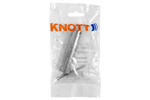 KNOTT 406024.001 Stützradachse, Buchse 84x20mm