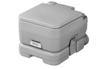 ProPlus 370415CR Tragbare Campingtoilette Grau 10L/10L