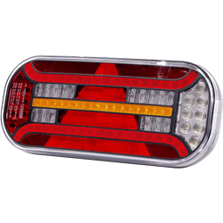 FRISTOM FT-610 LED-Rückleuchte, 6 Funktionen, links