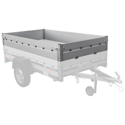 BIS-Aluminiumseitenwände für den UNITRAILER GARDEN 230 KIPP ALU-Anhänger