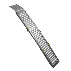 UNITRAILER ALR005 klappbare Auffahrrampe aus Stahl für Anhänger, 200 cm, 250 kg