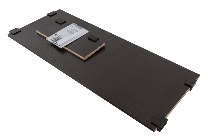 Set mit zwei Regalen für den Werkzeugkasten DAKEN ARKA 81209, 1125x445mm und 445x180mm