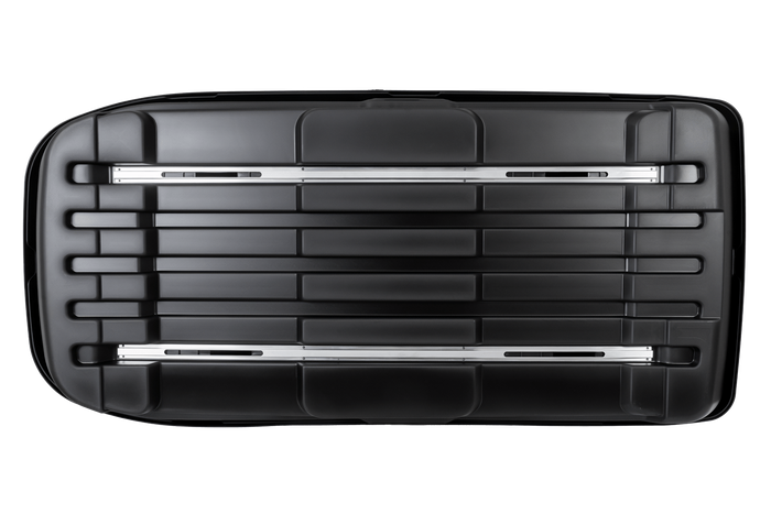 Inter Pack Monsun PRO M Dachbox, Schwarz Matt