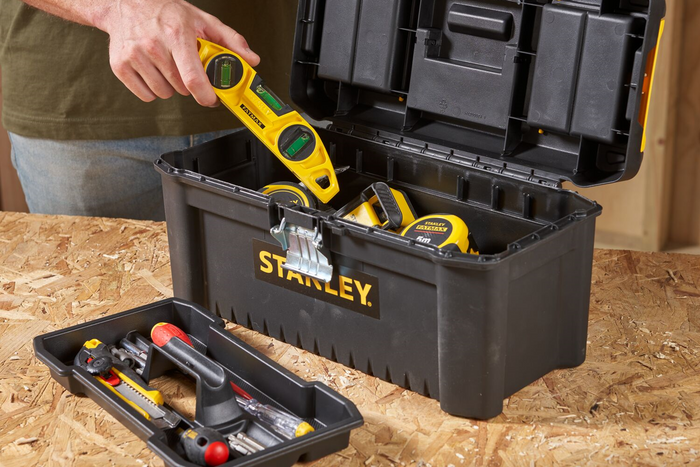 STANLEY Essential Werkzeugkasten mit Organizern 410 x 210 x 200 mm 8 l
