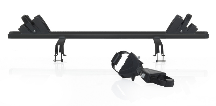 Atera Strada Sport M3 + 4. Fahrradadapter - 4-Fahrrad-Anhängerkupplungsträger (schwarz)