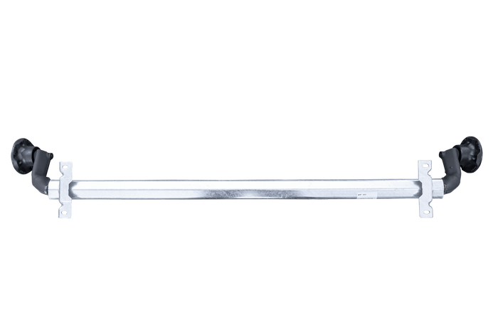 AL-KO OPTIMA ungebremste Achse für Anhänger 750kg 1260mm 1720mm 4x100