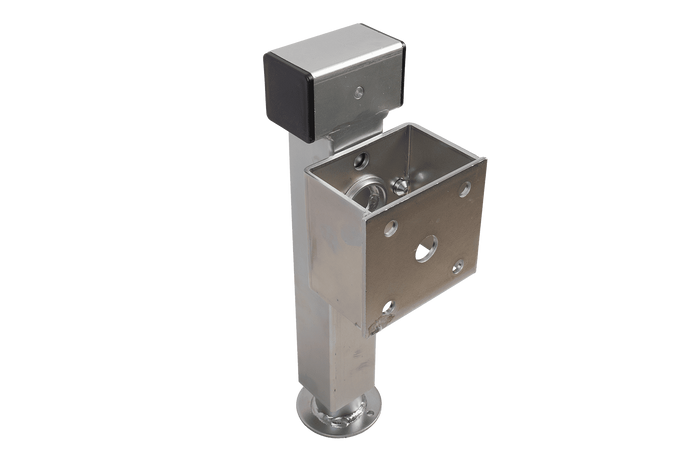 UNITRAILER JL2 ausziehbare Kurbelstütze für 1300 kg Pritschenanhänger 410-645 mm