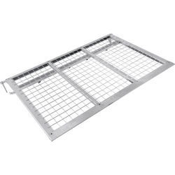UNITRAILER Gitterrampe für Anhänger 88,6 cm 400 kg