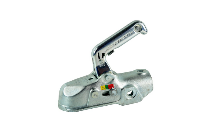 WINTERHOFF WW 350 RC-K1414 Kugelkupplung für 3500 kg Anhänger mit 60 mm Zugstange aus Gusseisen