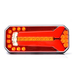 Rückleuchte WAŚ W150 1111L/P LED 6 Funktionen universell