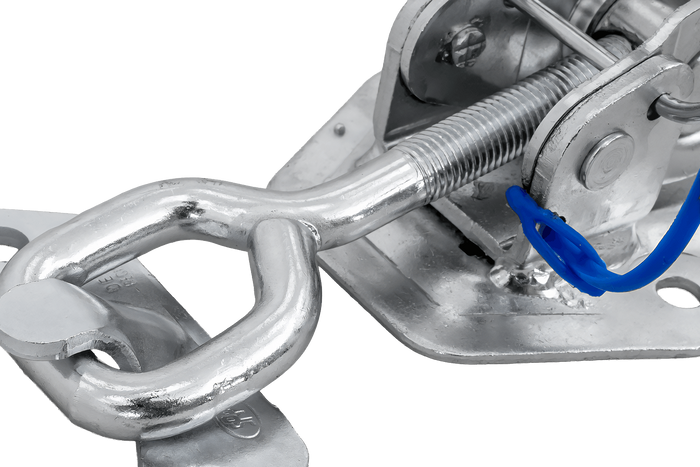 Seitenkupplung mit STEELPRESS ZB-15A+Z-15 Verschluss, kompletter Exzenterverschluss der Anhängerseite