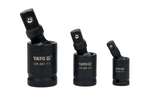 YATO YT-10643 Schlaggelenksatz 1/4", 3/8", 1/2" 3 Stück.