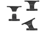 ProPlus 362622PMBK Wohnwagen-Türriegel, schwarzer Türhaltegriff