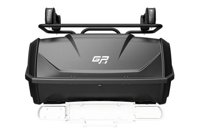 GP Saturn Anhängerkupplungsplattform mit Box und Skiträger (23.GP023-23.GP019-23.GP1000)
