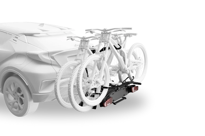GP Saturn Anhängerkupplungsplattform mit Adaptern für drei Fahrräder (23.GP019-23.GP020-23.GP021)