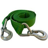 Abschleppseil mit Haken UNITRAILER Abschleppgurt 5m/60mm/6t grün