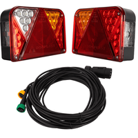 DOBPLAST DPT35 LED-Rücklichter + MANTES 7m 7-PIN-Kabelbaum