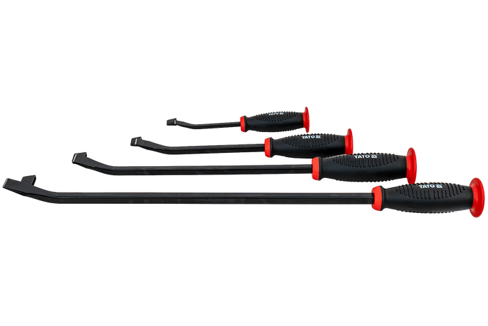 YATO YT-4730 Brecheisen mit Griff, 4er-Set.