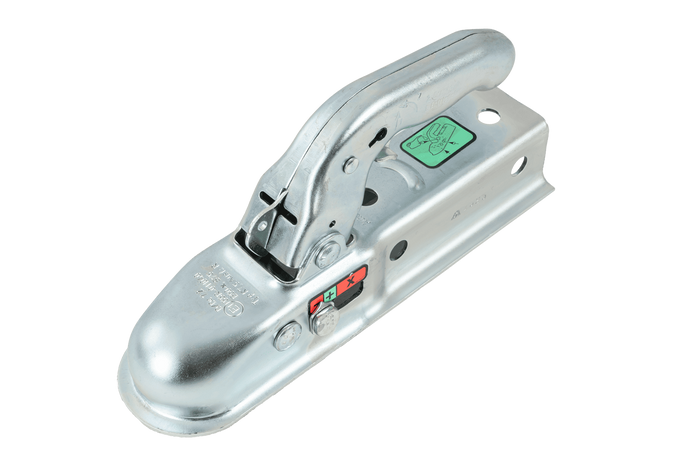 KNOTT K7.5-G Kugelkopfkupplung für einen 750kg Anhänger mit einer 45mm Vierkantdeichsel