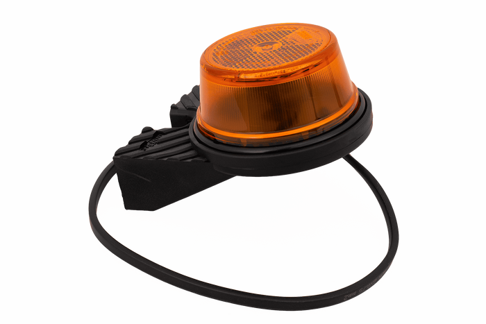 FRISTOM FT-059 LED-Universalmarkierungsleuchte, orange, mit Winkelhalterung