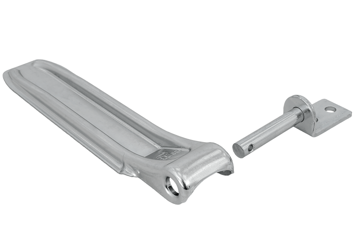 Seitenscharnier mit Griff STEELPRESS ZW-01.270A+UZ-01B komplette Anhängerseitenmontage