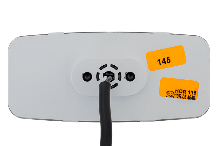 HORPOL LD 2764 LED-Universal-Markierungsleuchte, weiß, mit Halterung