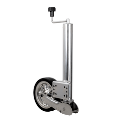 KNOTT ATK60 verstärktes Stützrad mit Griff 350 kg 60 mm 785–1020 mm