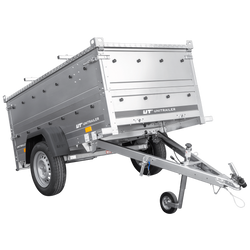 Anhänger mit Deckel Garden Trailer 200 KIPP 200x106 cm 750 kg