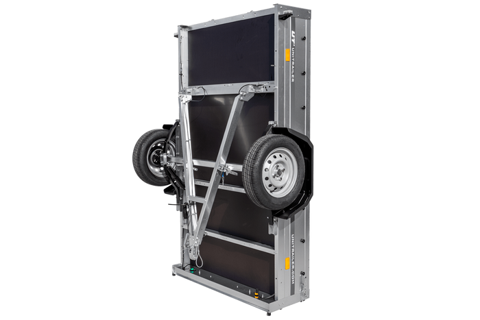 PKW-Anhänger mit Blattfedern 230x125 UNITRAILER GARDEN 230/R KIPP