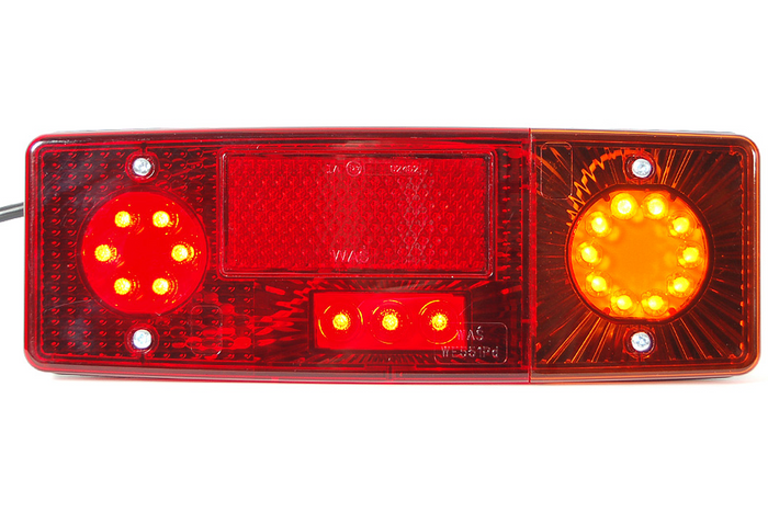 Rückleuchte WAŚ WE551DP 484 LED 4 Funktionen rechts