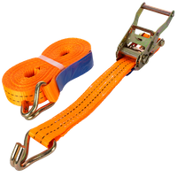 UNITRAILER 8 m/35 mm/2 t oranges Transportband mit Spanner