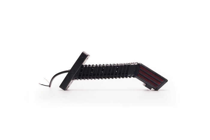 WAŚ 2552P W297.5.1 SPOT LED-Rechtsmarkierungsleuchte an einem langen Arm