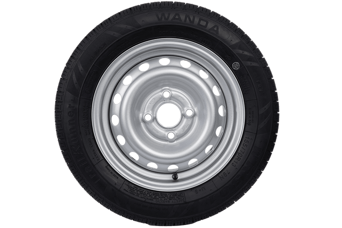 Anhängerrad REIFEN WANDA 155/70 R13 79N FELGE TRAILER TOP 4Jx13H2 4x100 ET:30