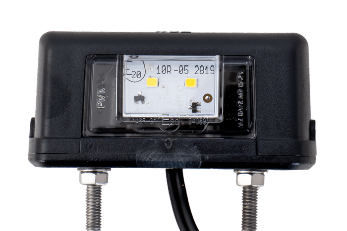 WAŚ W52 LED Kennzeichenleuchte mit 0,2m Kabel