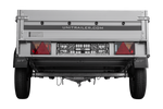 Anhänger mit Aluminiumseitenwänden 264x125 Unitrailer Garden 264 KIPP ALU