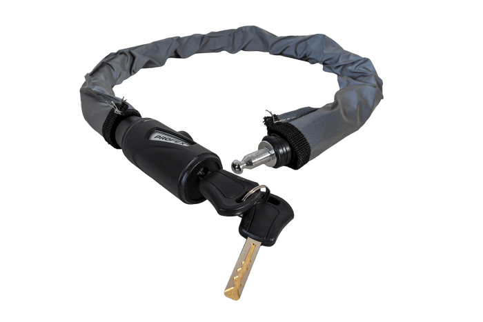 PROFEX Reflex Stahlpanzer-Fahrradschloss, 70 cm lang