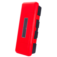 Feuerlöscherbox 9/12kg DAKEN 82190 REGON 865x335x240mm rot