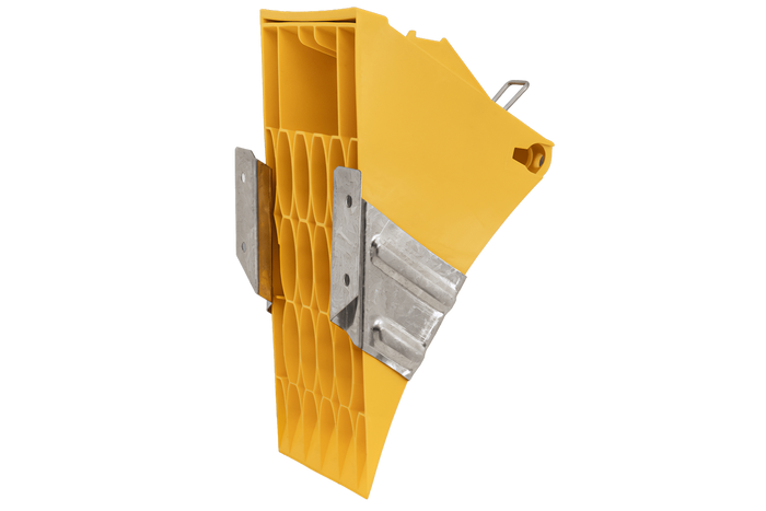 G46 Unterlegkeil mit LOKHEN Befestigungswinkel h: 190mm