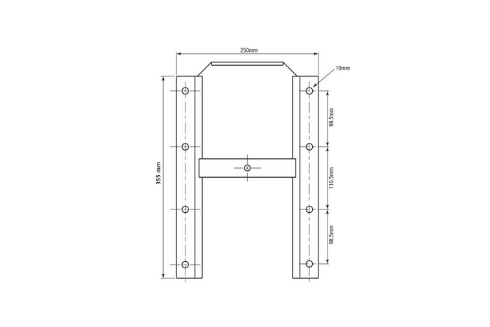 Kornchieber SPAREX für landwirtschaftliche Anhänger 250x355mm