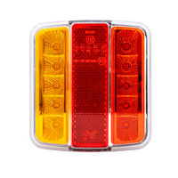 TT TECHNOLOGY TT.12006 LED-Rücklicht mit 4 Funktionen, universell