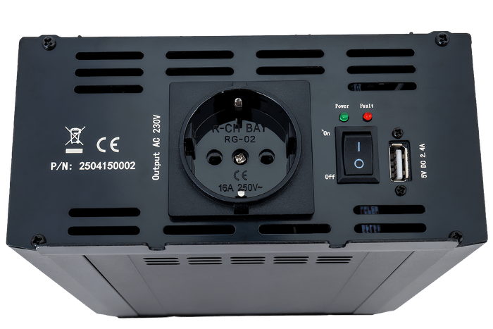 Spannungswandler 24V/230V (1000/2000W) KAMAR E1927