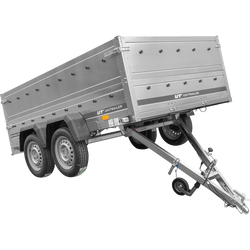 Autotransportanhänger 264x150 UNITRAILER GARDEN 265/2 KIPP mit BIS-Seitenwänden