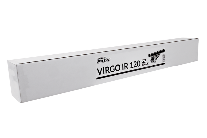 Inter Pack Virgo IR 120 (G2) Dachträger für integrierte Reling (schwarz)