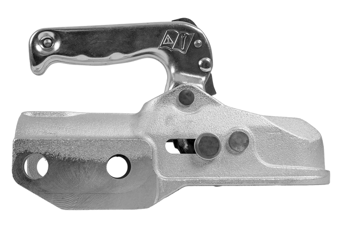 WINTERHOFF WW 350-RCH-1616 Kugelkupplung für 3500 kg Anhänger mit 60 mm Zugstange aus Gusseisen