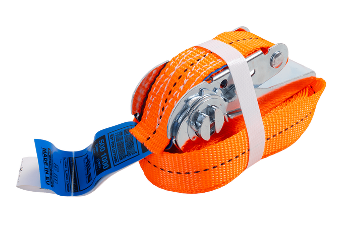HILLS 5 m/25 mm/1 t orangefarbenes einteiliges Armband mit Spanner
