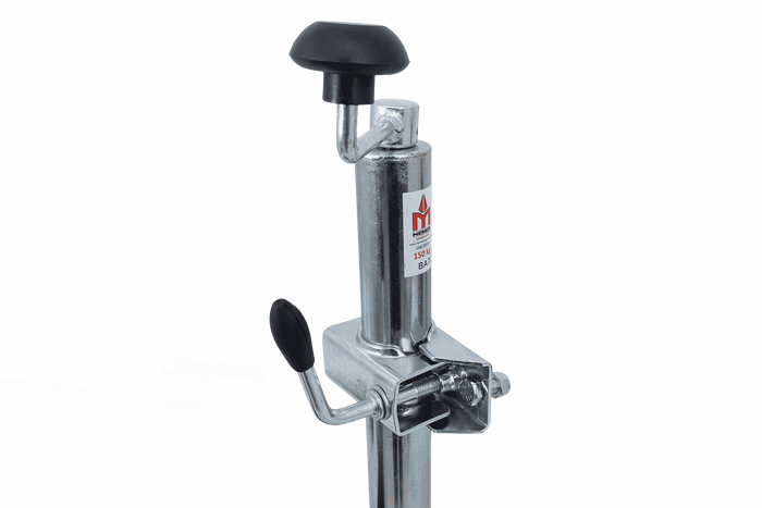 Stützrad mit Klemme UNITRAILER 150 kg 48 mm 505–730 mm