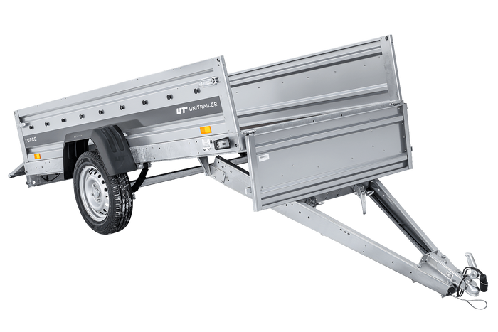 Autotransportanhänger auf Federn 264x125 UNITRAILER FORCE 264/R KIPP